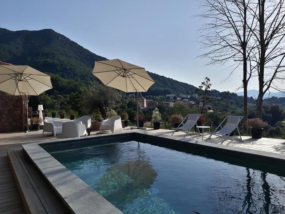 Casa Santa Lucia Bed and Breakfast Bocognano Eksteriør billede